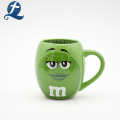 Neues Produkt Individuell bedruckte Cartoon-3D-Becher-Büro-Keramik-Tasse